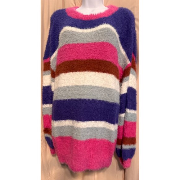 Kori America NEW NWT Striped Sweater Large - Picture 1 of 3